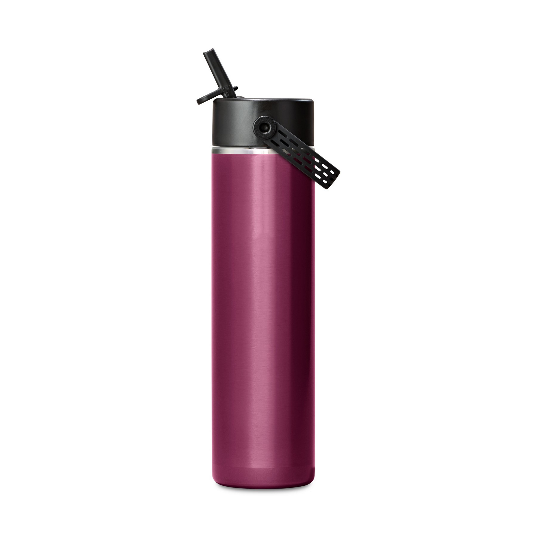 Hydro Flask Lightweight Flex Straw Cap Bottle 24 oz - Garnet Red