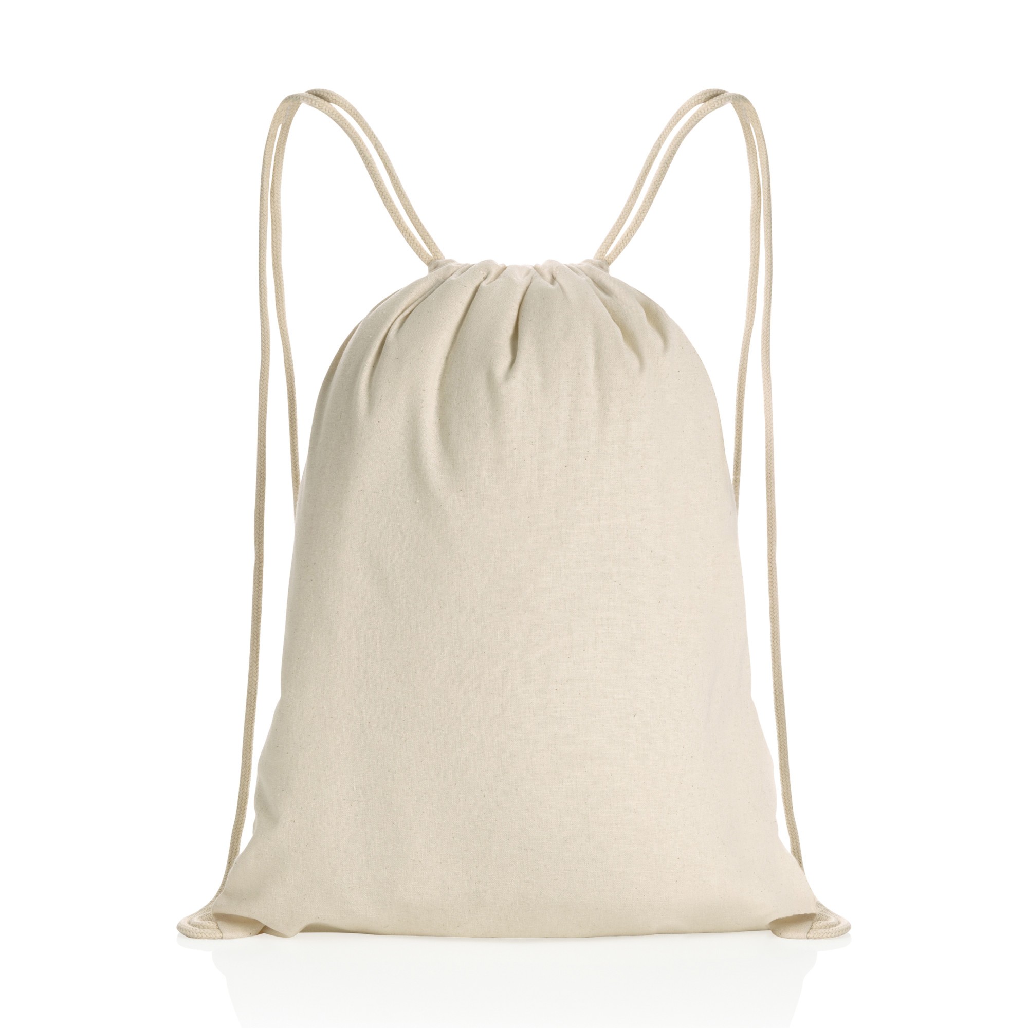 Impact AWARE™ Recycled Cotton Cinchpack 145g - Off White