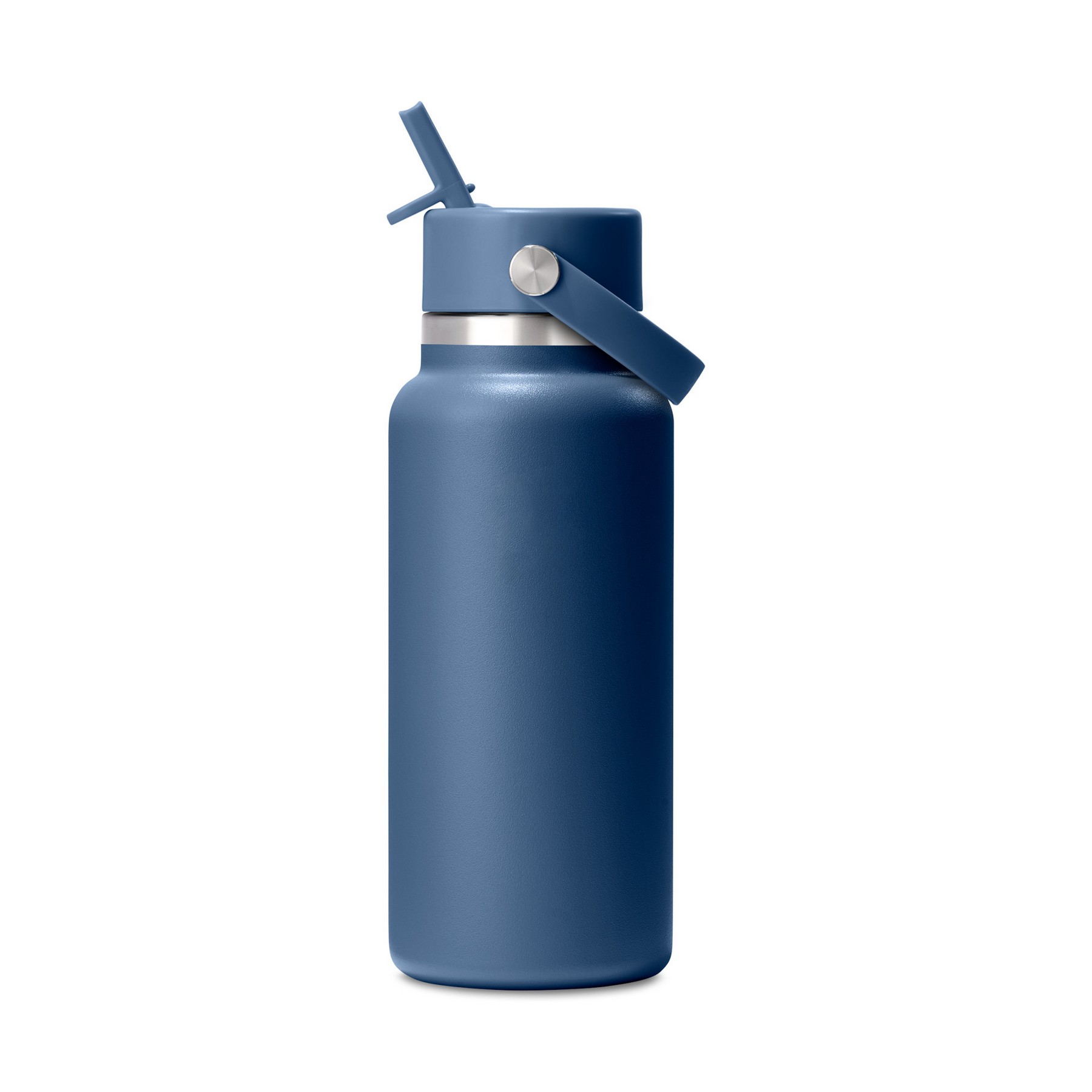 Hydro Flask Wide Flex Straw Cap Bottle 32 oz - Harbor Blue