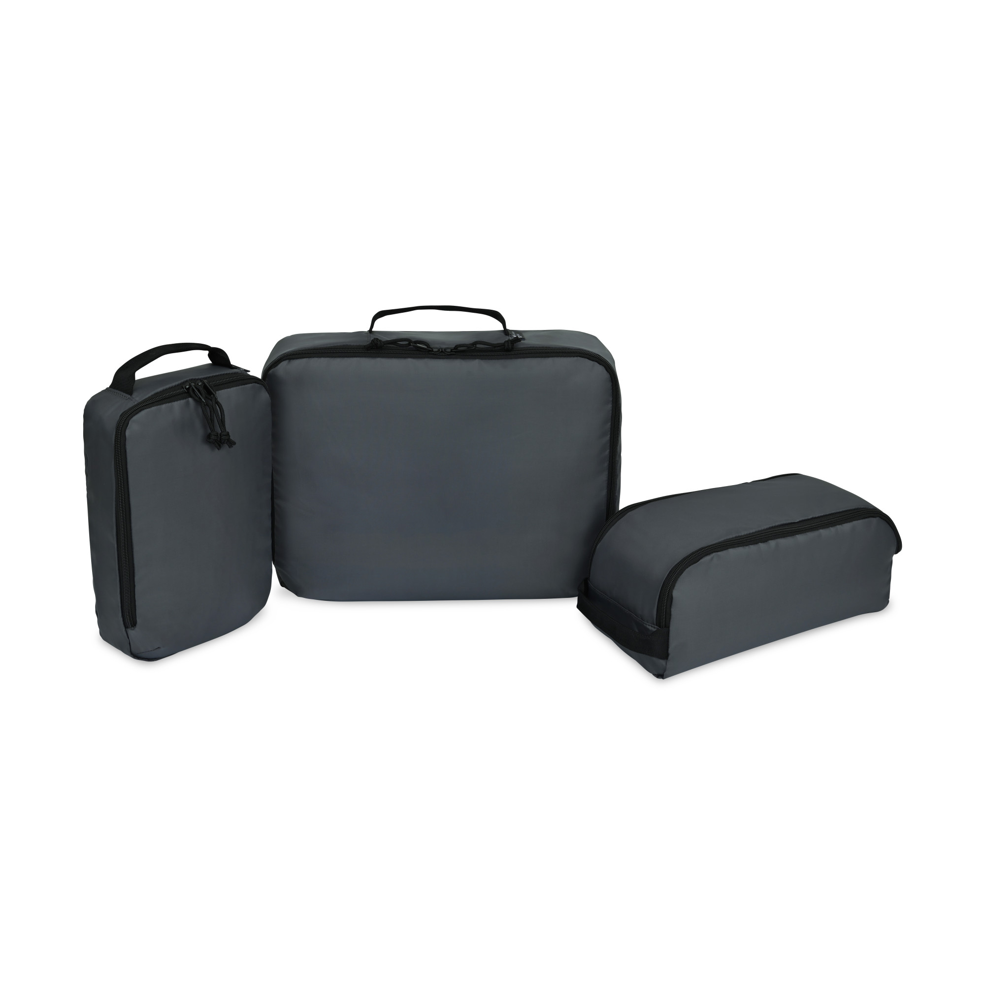Renew AWARE™ rPET 3 Piece Packing Cube Set - Durango Grey