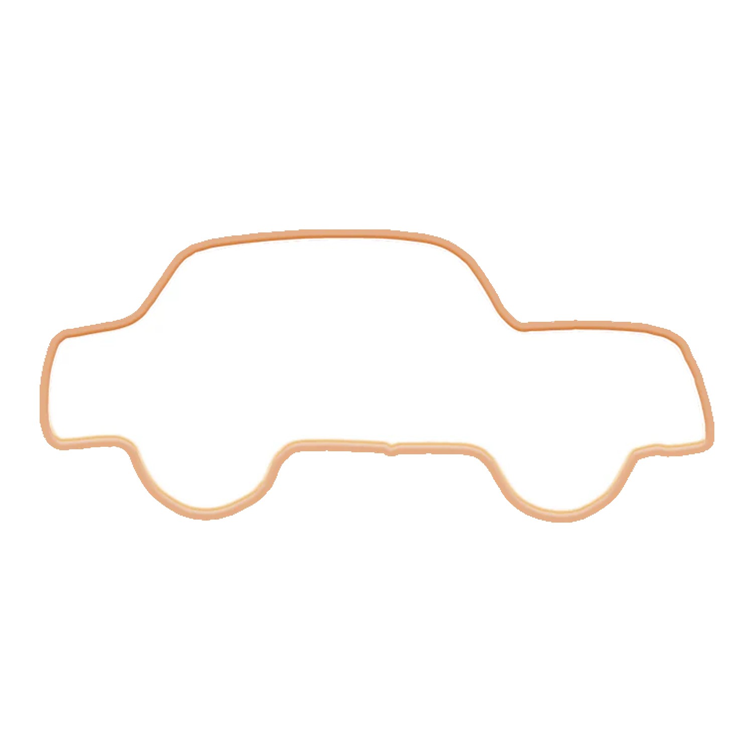 Car Shaped Logo Sugar Cookie