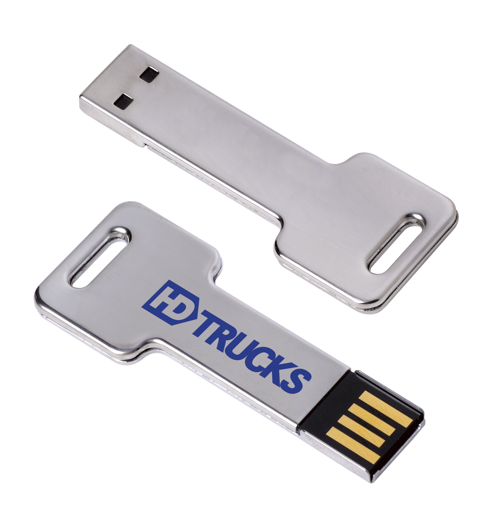 Universal Source® Silver Key USB Flash Drive