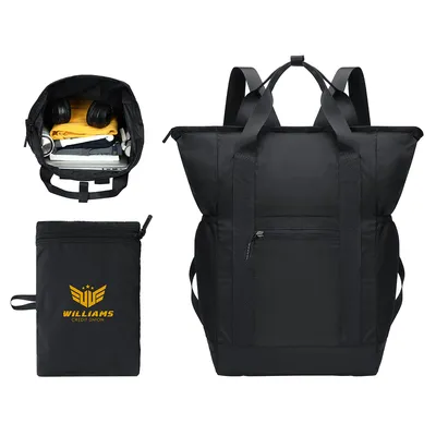 Custom AeroLOFT® Voyager Foldable Backpack