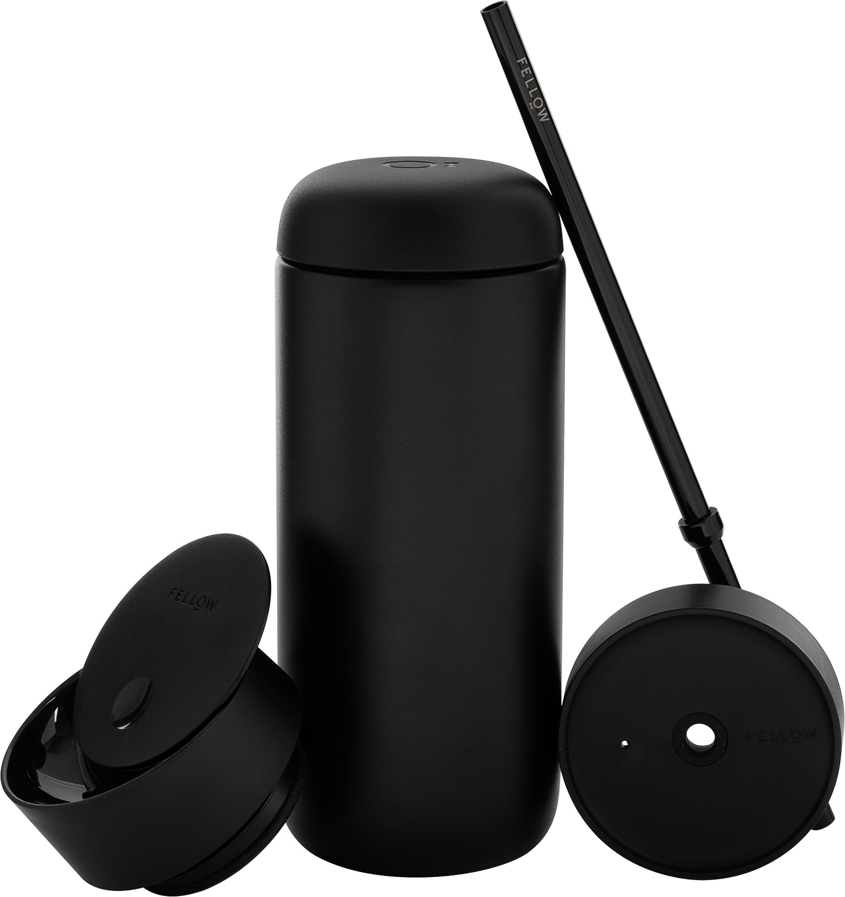 16 oz Fellow Carter 3-In-1 Sip System Double-Wall Travel Tumbler