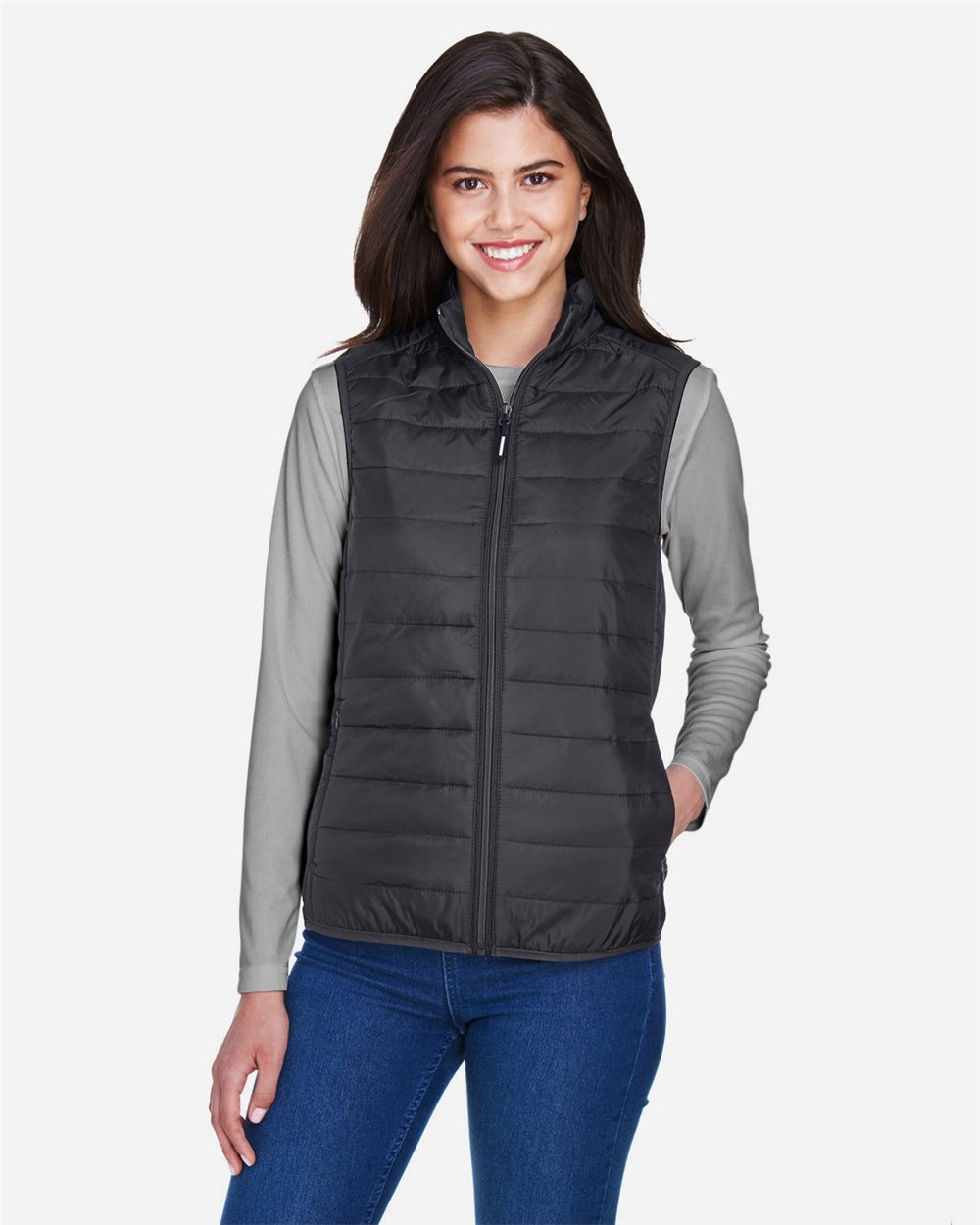 CORE365® Women's Prevail Packable Puffer Vest