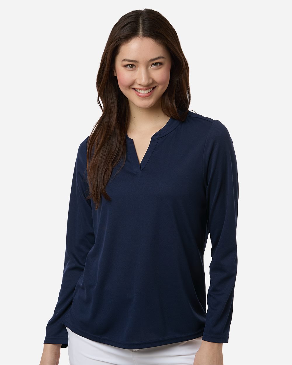 CORE365® Women's Nova Performance Long Sleeve Pique Polo