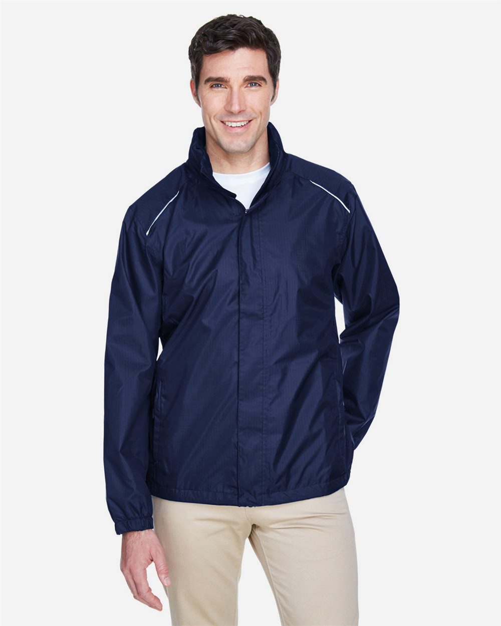 CORE365® Men's Climate Seam Sealed Lightweight Variegated Ripstop Jacket