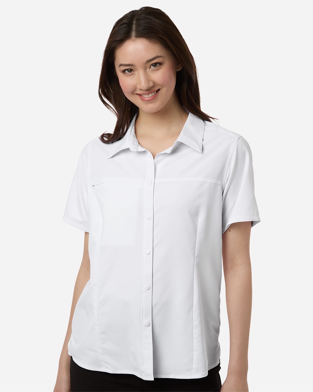 CORE365® Women's UltraUVP Shoreline Short Sleeve Staff Shirt