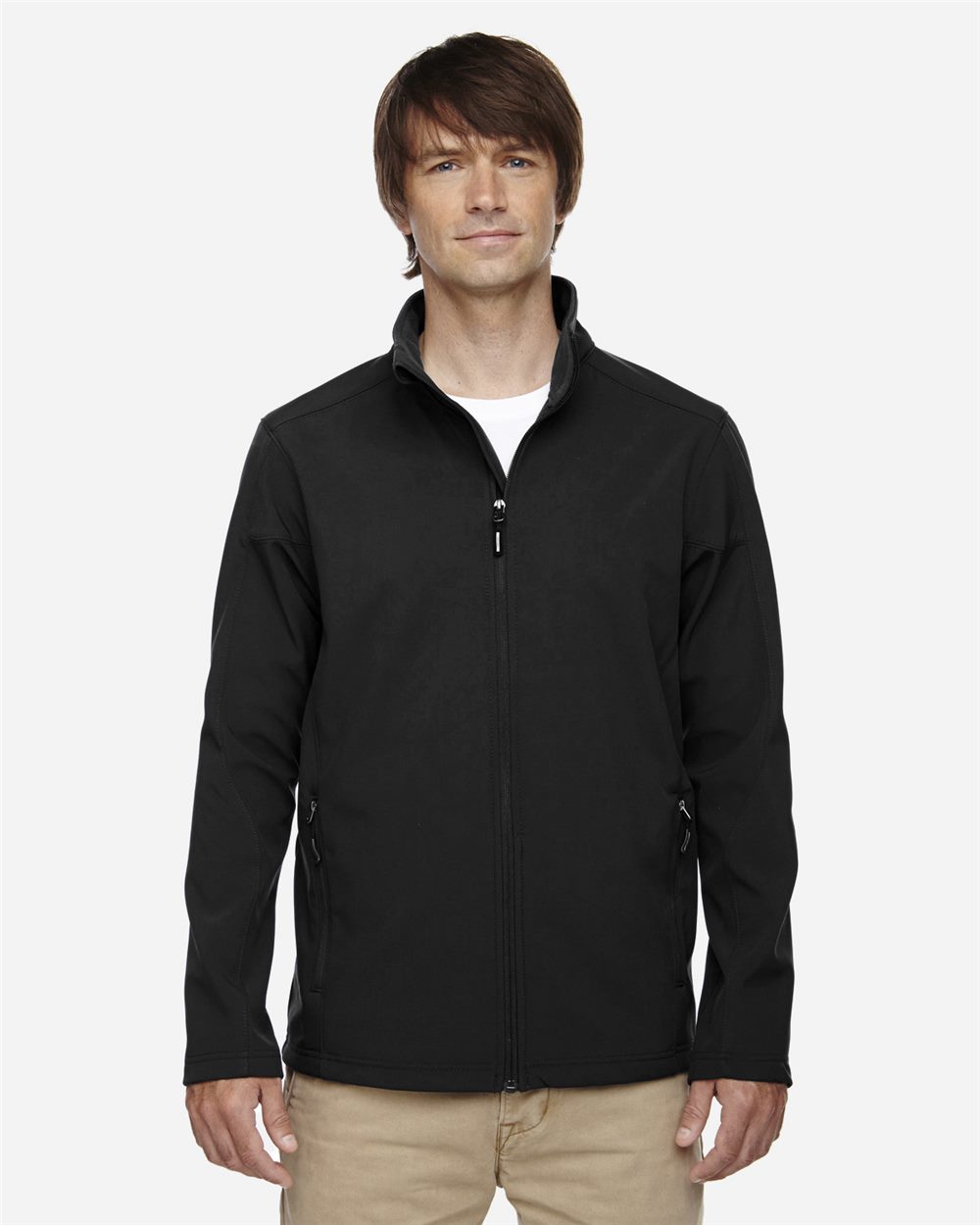 CORE365® Men's Tall Cruise Two-Layer Fleece Bonded Soft Shell Jacket