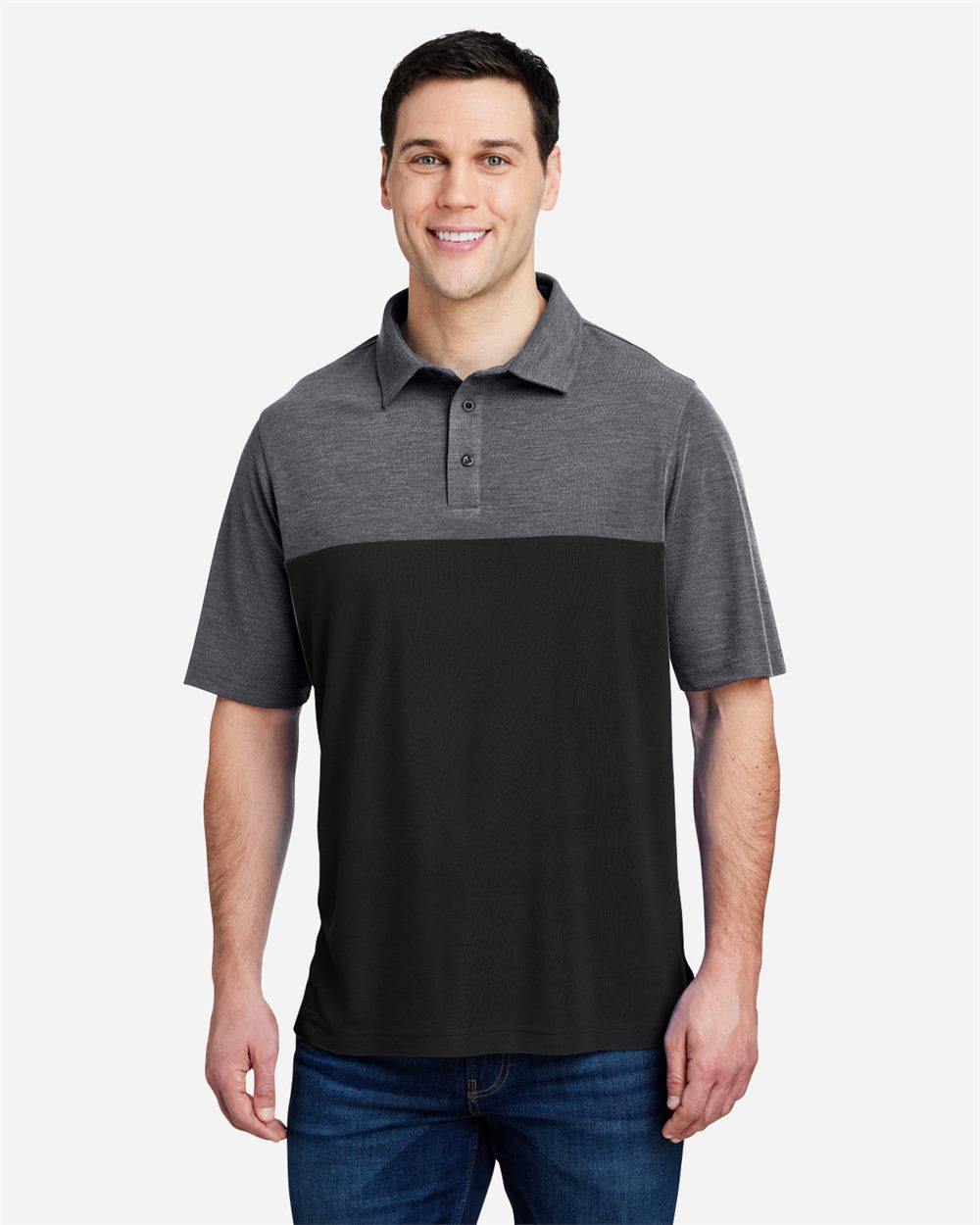 CORE365™ Men's Fusion ChromaSoft™ Colorblock Polo Shirt