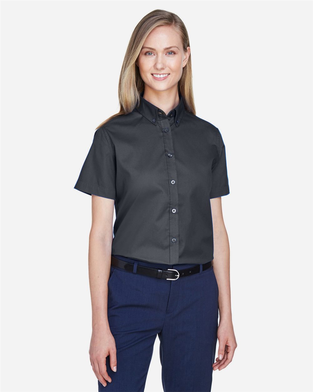 CORE365™ Women's Optimum Short Sleeve Twill Shirt