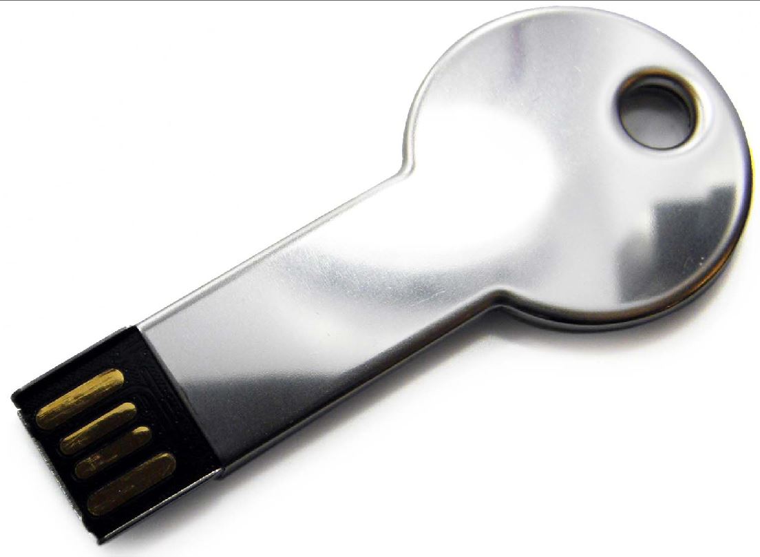 Round-Head Steel Key USB Flash Drive