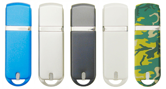 Chrome-Look USB Flash Drive