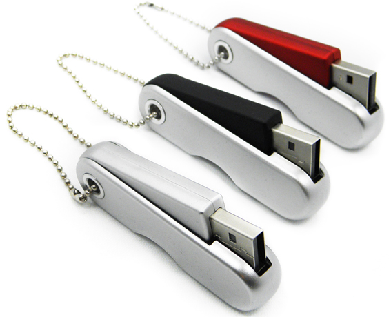 Pocket Knife Swivel USB Flash Drive