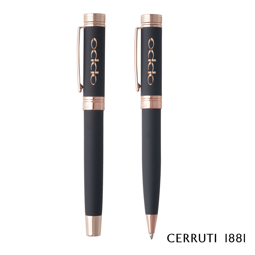 Cerruti 1881® Zoom Ballpoint & Rollerball Pen Gift Set 1
