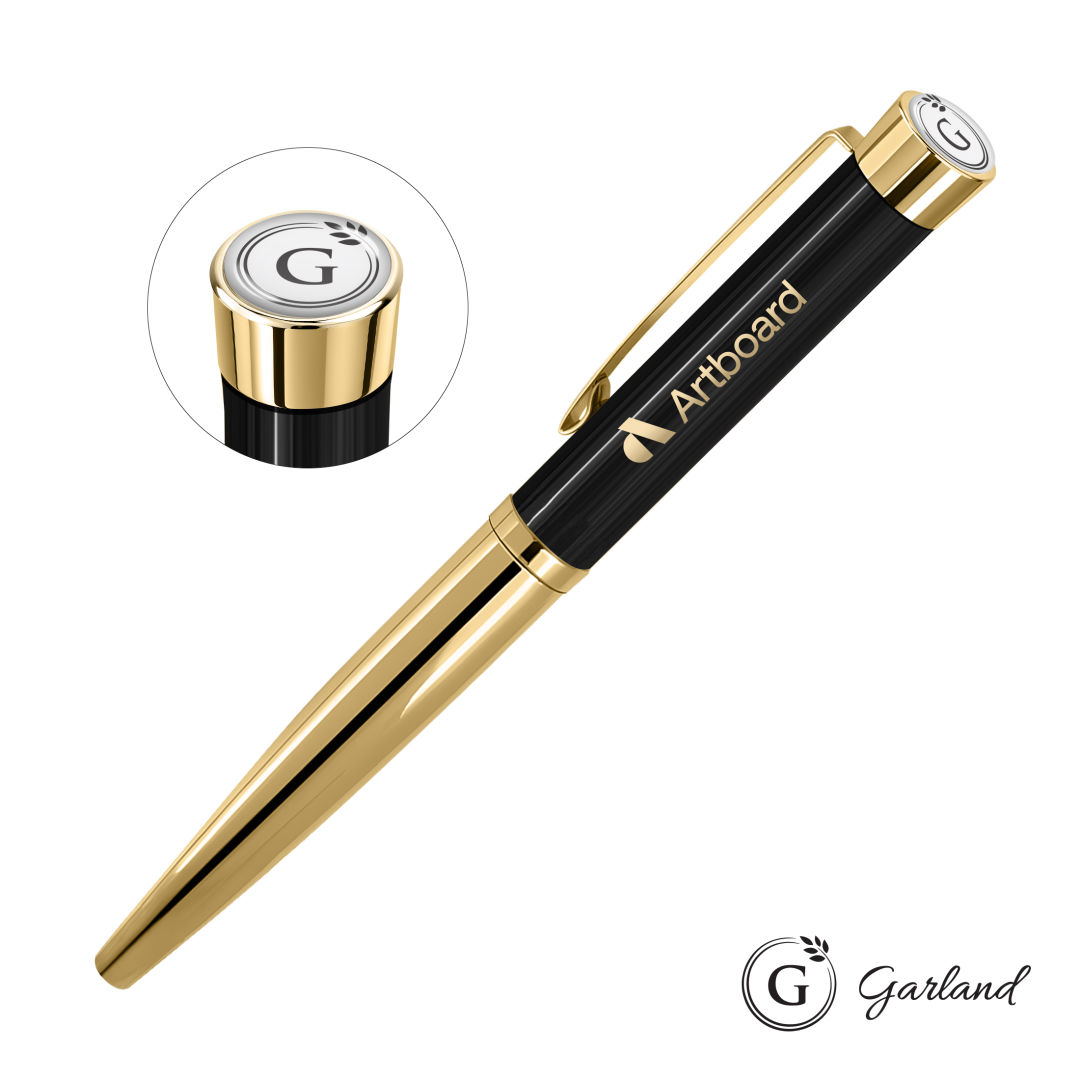 Garland® Executive Monogram Rollerball Pen - Gold 1