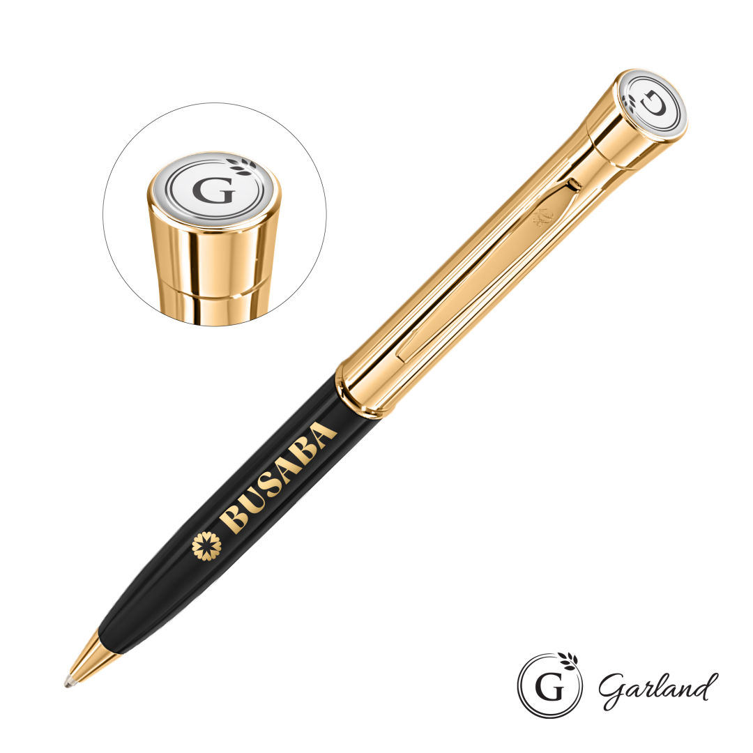 Garland® Monogram Twist Ballpoint Pen - Gold 1