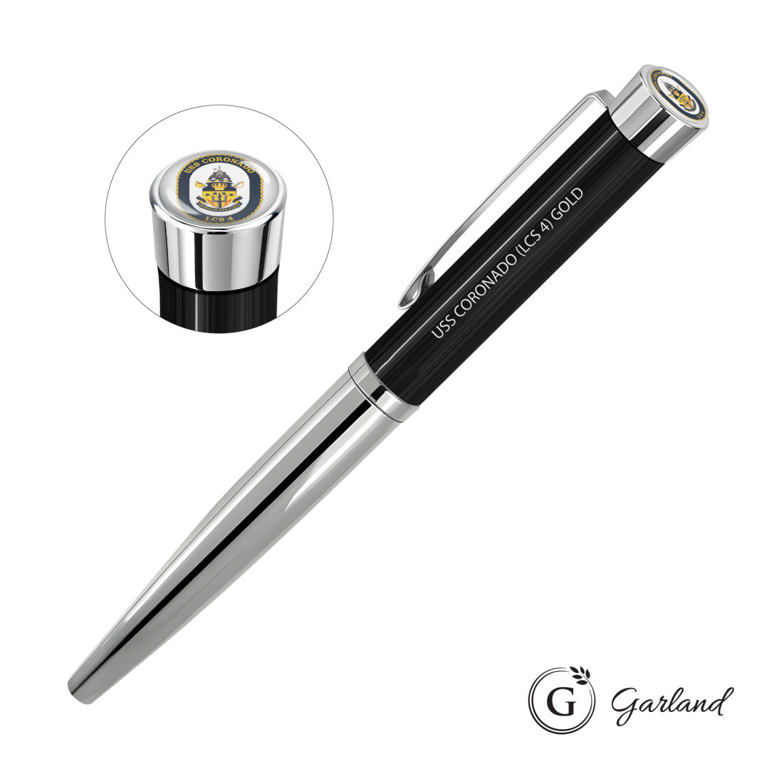 Garland® Executive Custom Monogram Empire Felt Tip Chrome 1