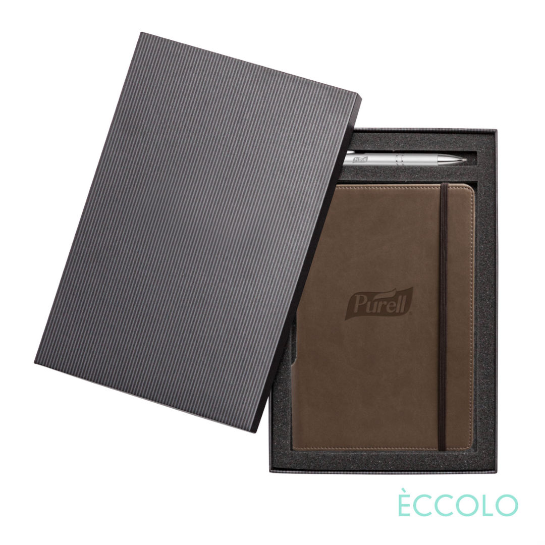 Eccolo® Tempo Journal/Clicker Pen Gift Set - (M) 1