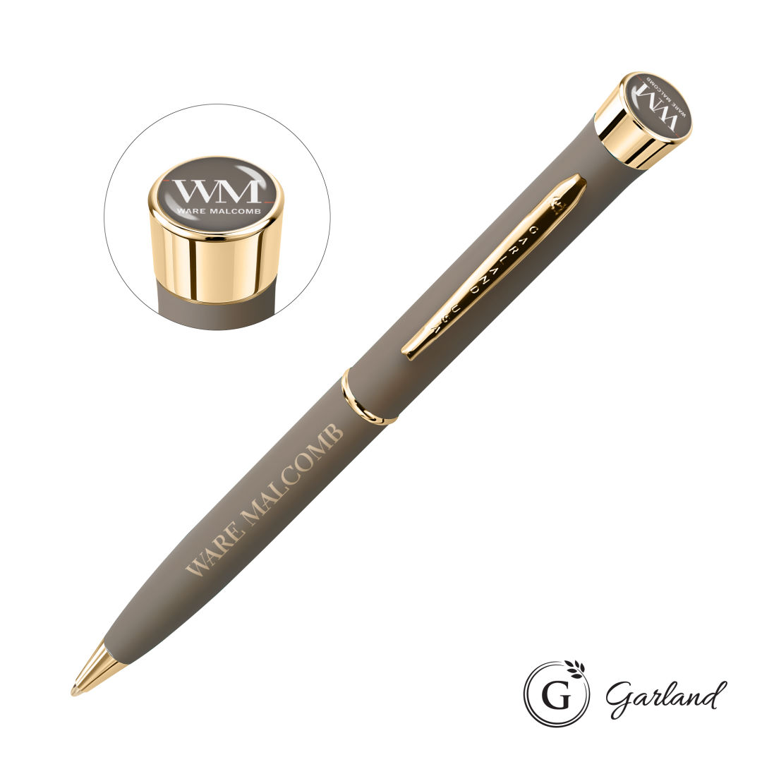 Garland® Freedom Custom Ballpoint Pen - Gold Accent 1