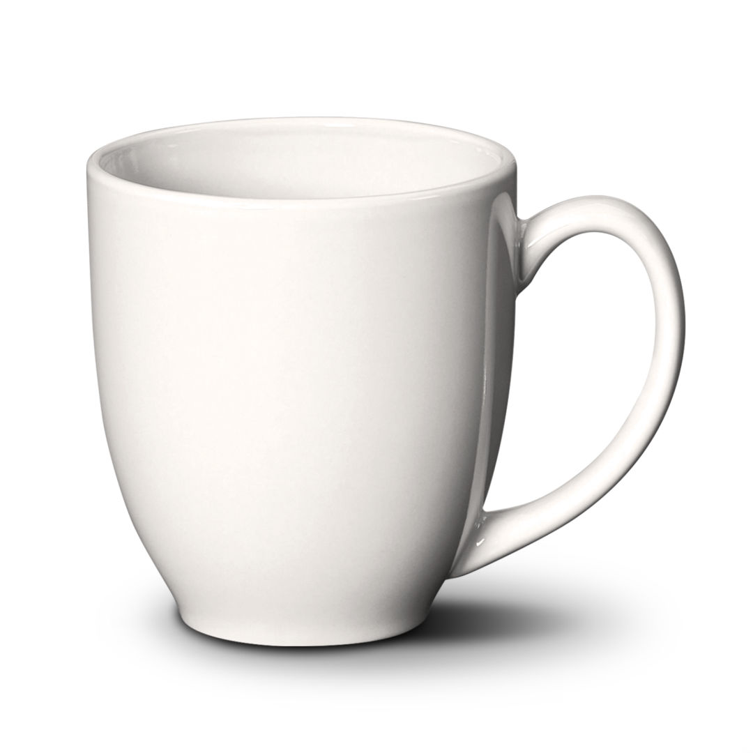 Bistro Mug - 16oz - Imprinted - White / 16 oz (Blank)