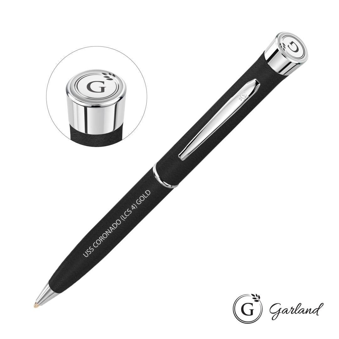 Garland® Tactical Textured Twist Pen - Chrome 1