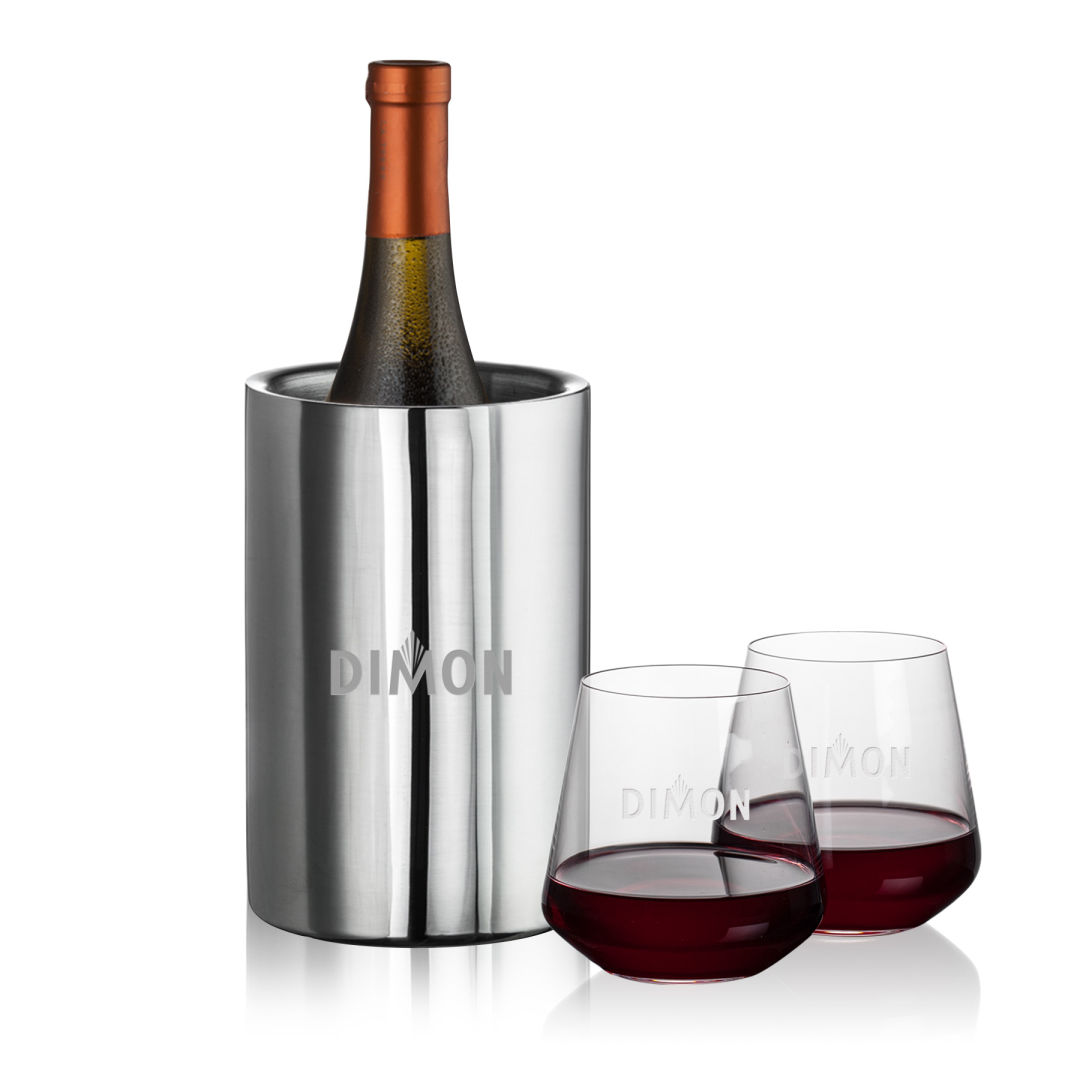 Jacobs Wine Cooler & Cannes Stemless Wine 1