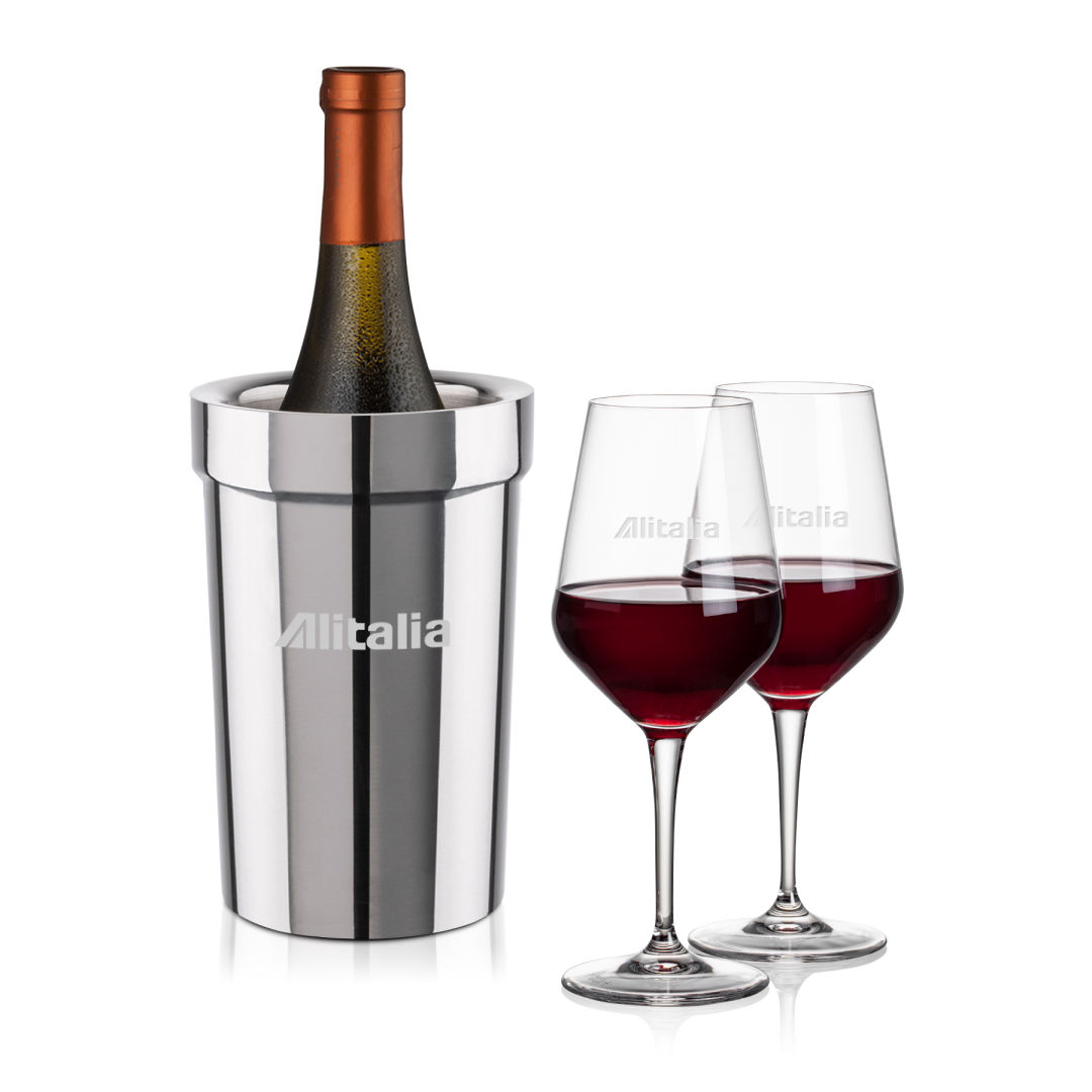Milano Wine Cooler & Germain Wine Set 1