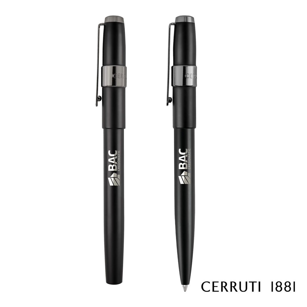 Cerruti 1881® Block Ballpoint Pen & Fountain Pen Gift Set 1