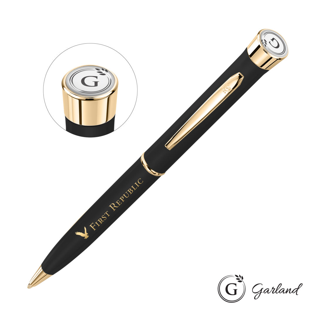 Garland® Color Matte Twist Ballpoint Pen - Gold 1