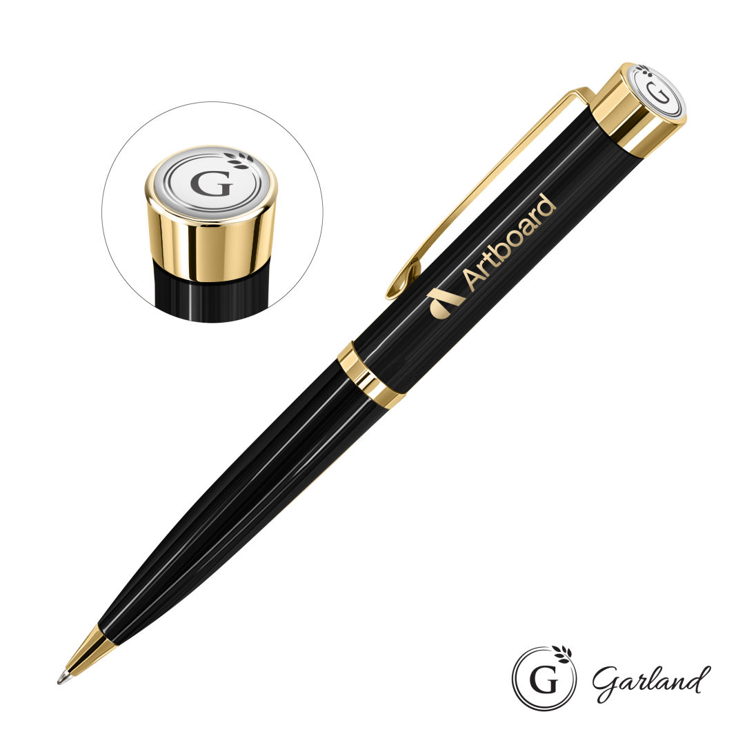 Garland® Executive Color Ballpoint Twist Pen - Gold 1