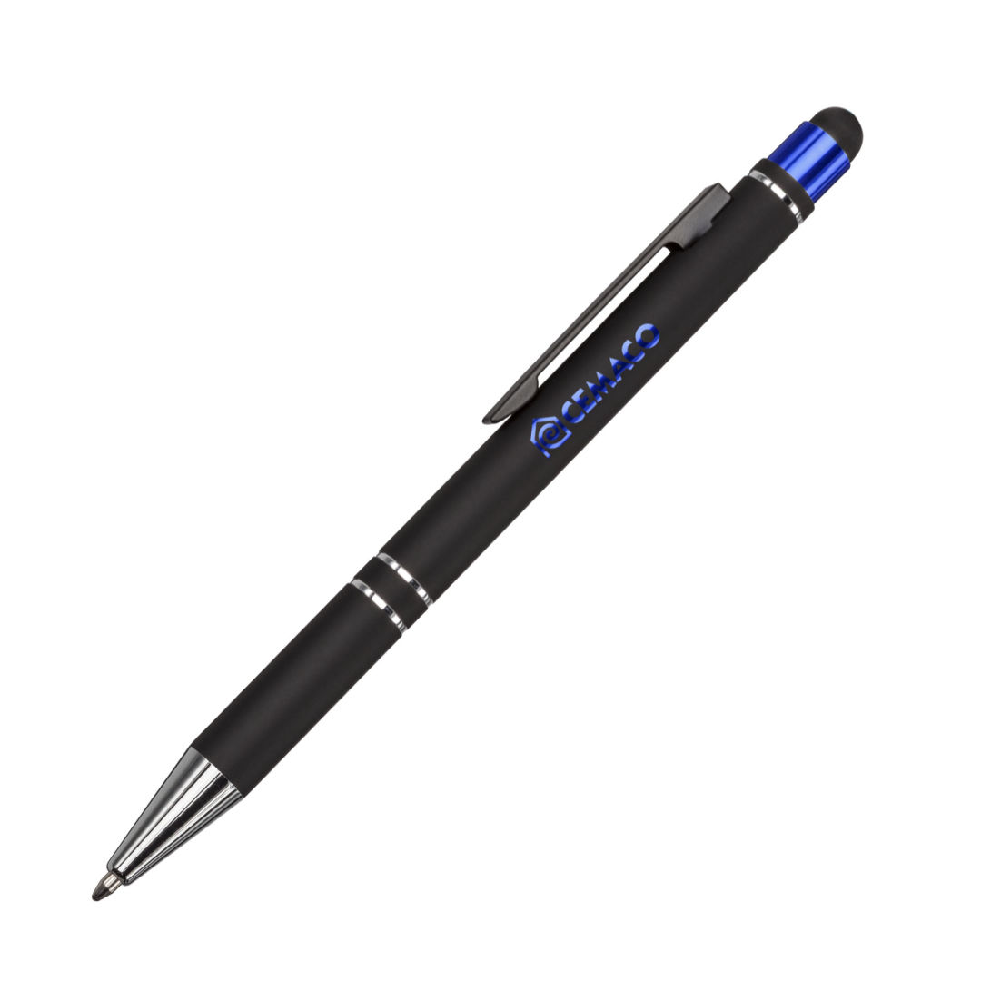 Scroll Metal Ballpoint Pen/Stylus 1
