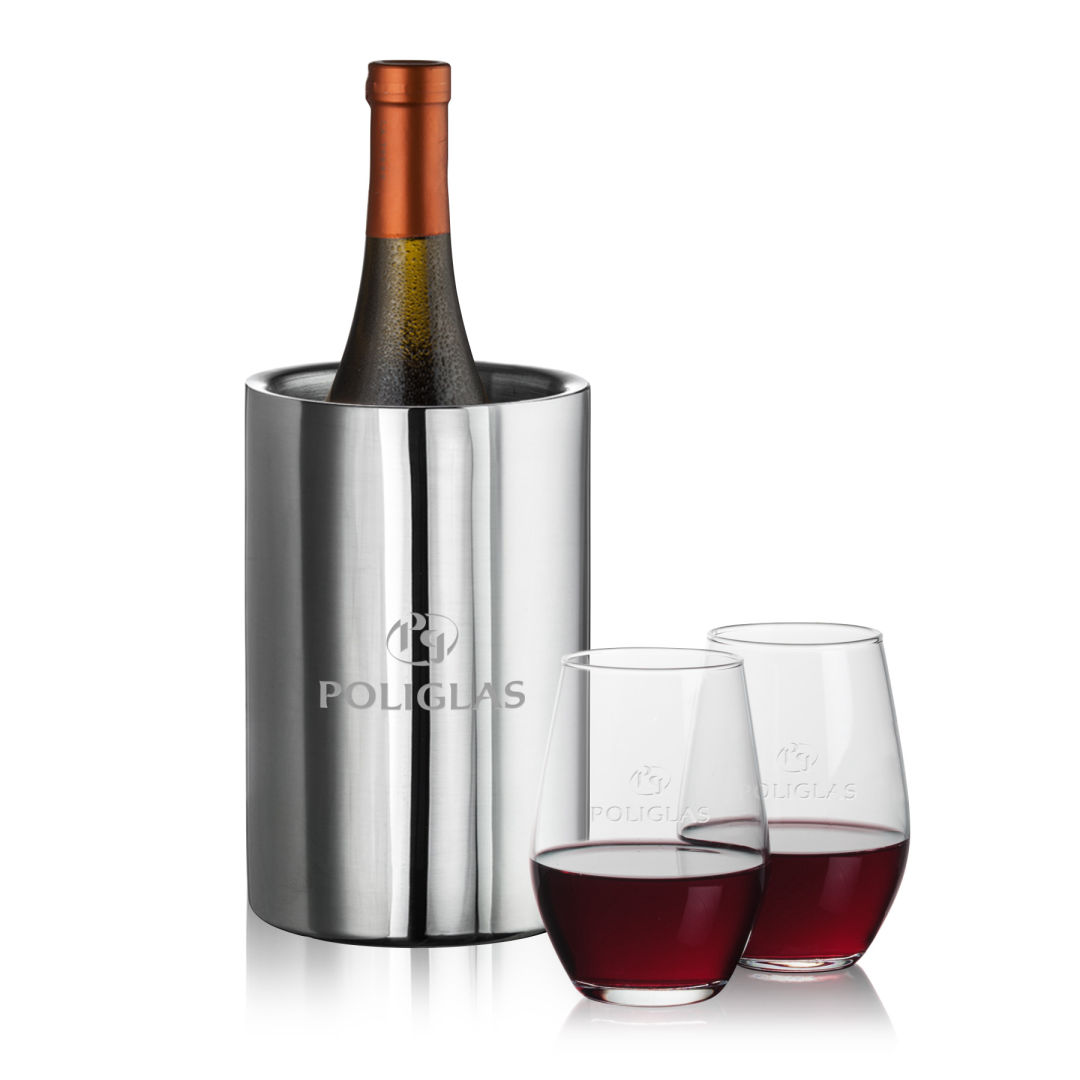 Jacobs Wine Cooler & Vale Stemless Wine 1