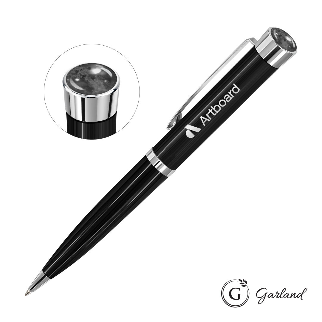 Garland® Executive Color Aura Ballpoint Pen - Chrome 1