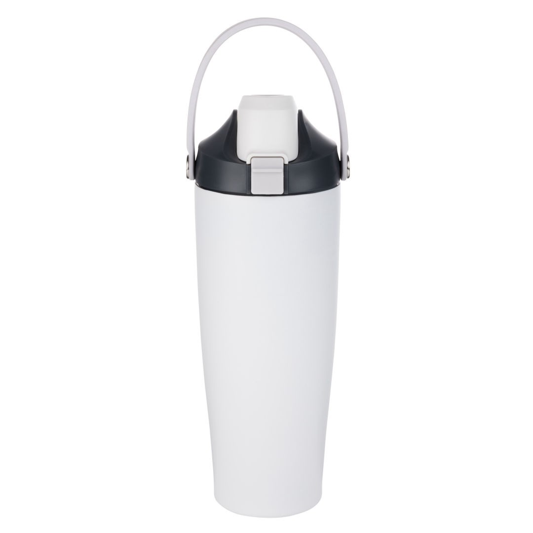 Carraway SS Tumbler w/Carrying Handle - 30oz - White / 30 oz (Blank)