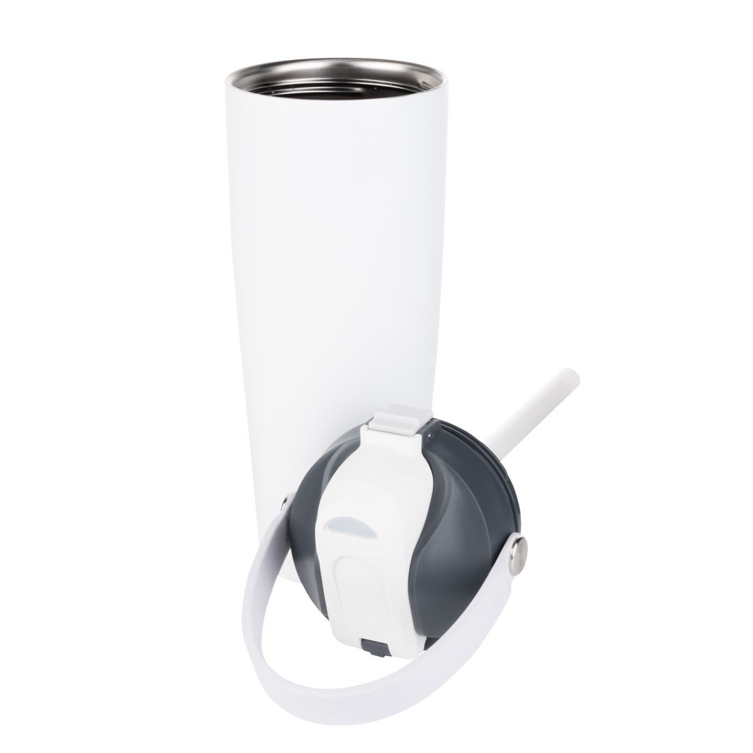 Carraway SS Tumbler w/Carrying Handle - 30oz - Group (Open)