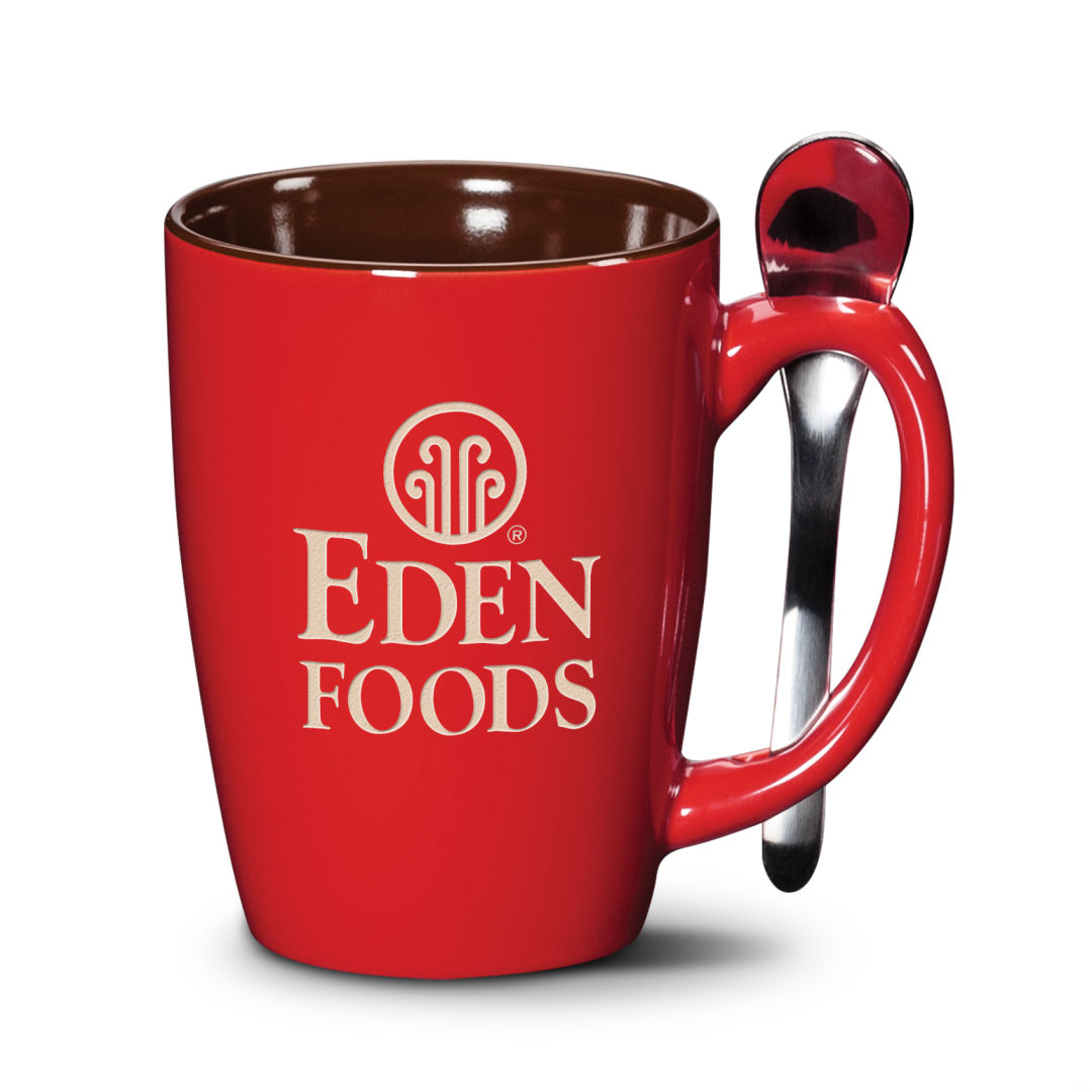 Roberta Mug & Spoon - 16oz - Deep Etch 1