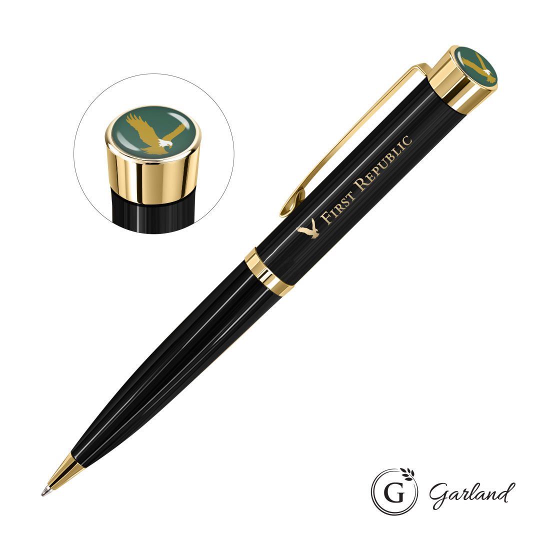 Garland® Executive Custom Color Ballpoint Twist Pen - Gold 1