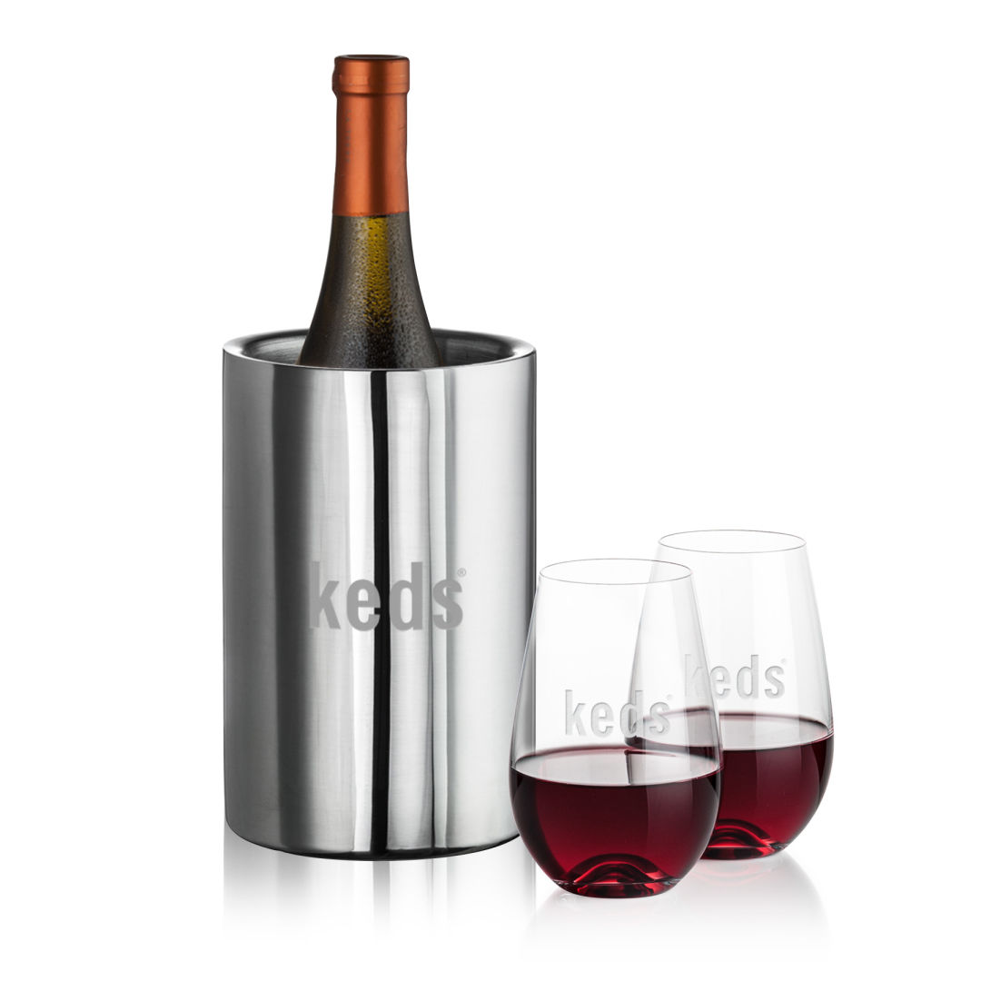 Jacobs Wine Cooler & Boston Stemless Wine 1