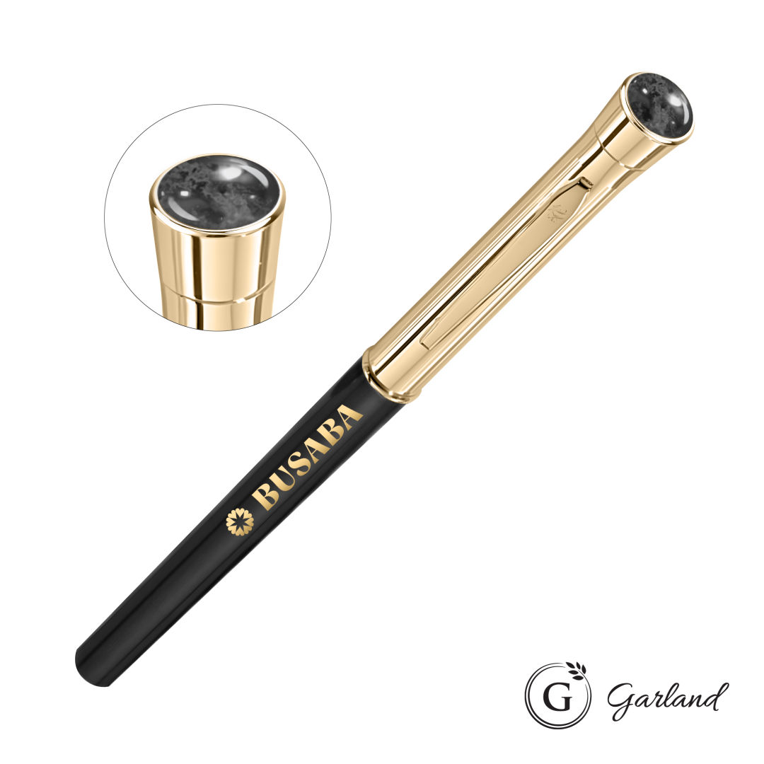 Garland® Monogram Aura Rollerball Pen - Gold 1