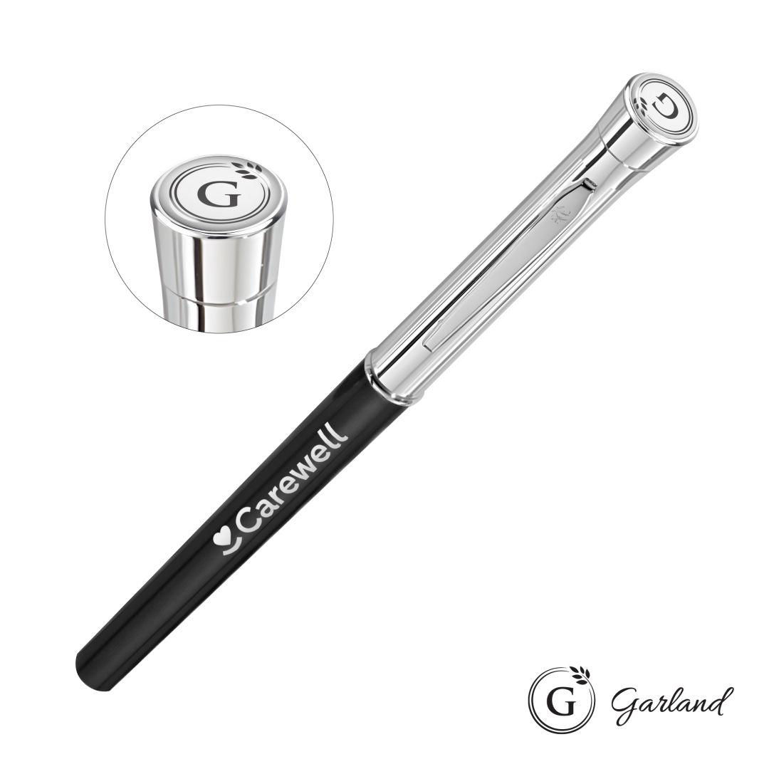 Garland® Monogram Empire Felt Tip Pen - Chrome Accent 1
