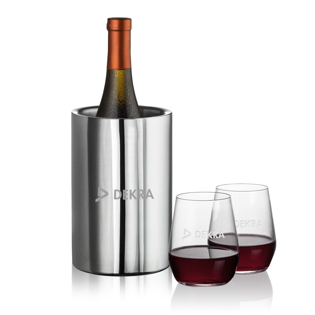 Jacobs Wine Cooler & Germain Stemless Wine 1