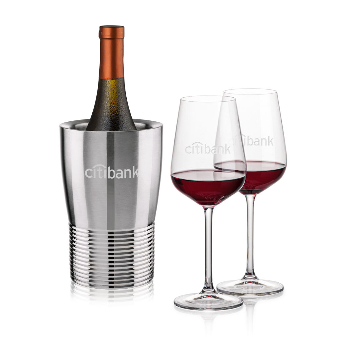 Genoa Wine Cooler & Elderwood Wine Set 1