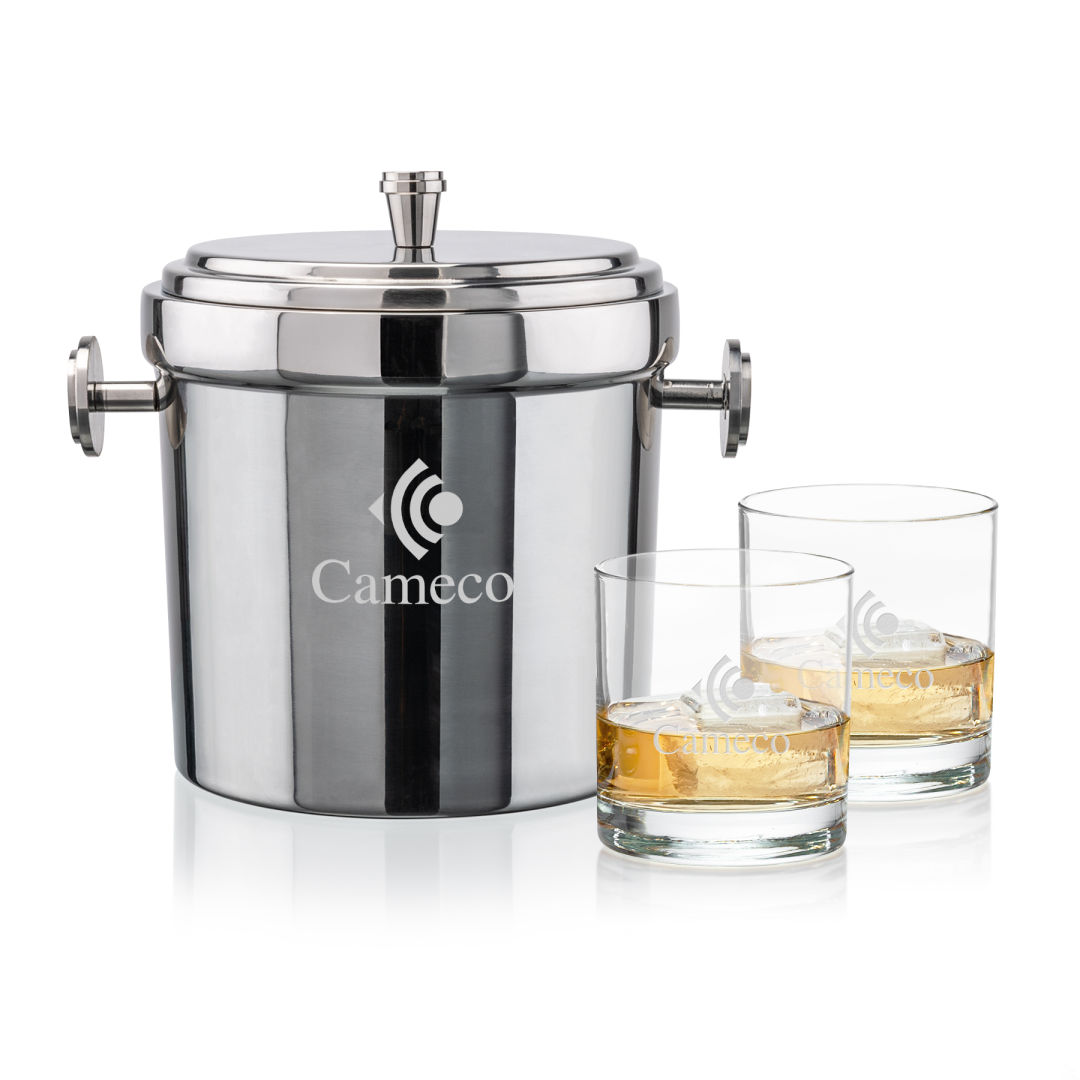 Milano Ice Bucket & Aristocrat On-the-Rocks Set 1