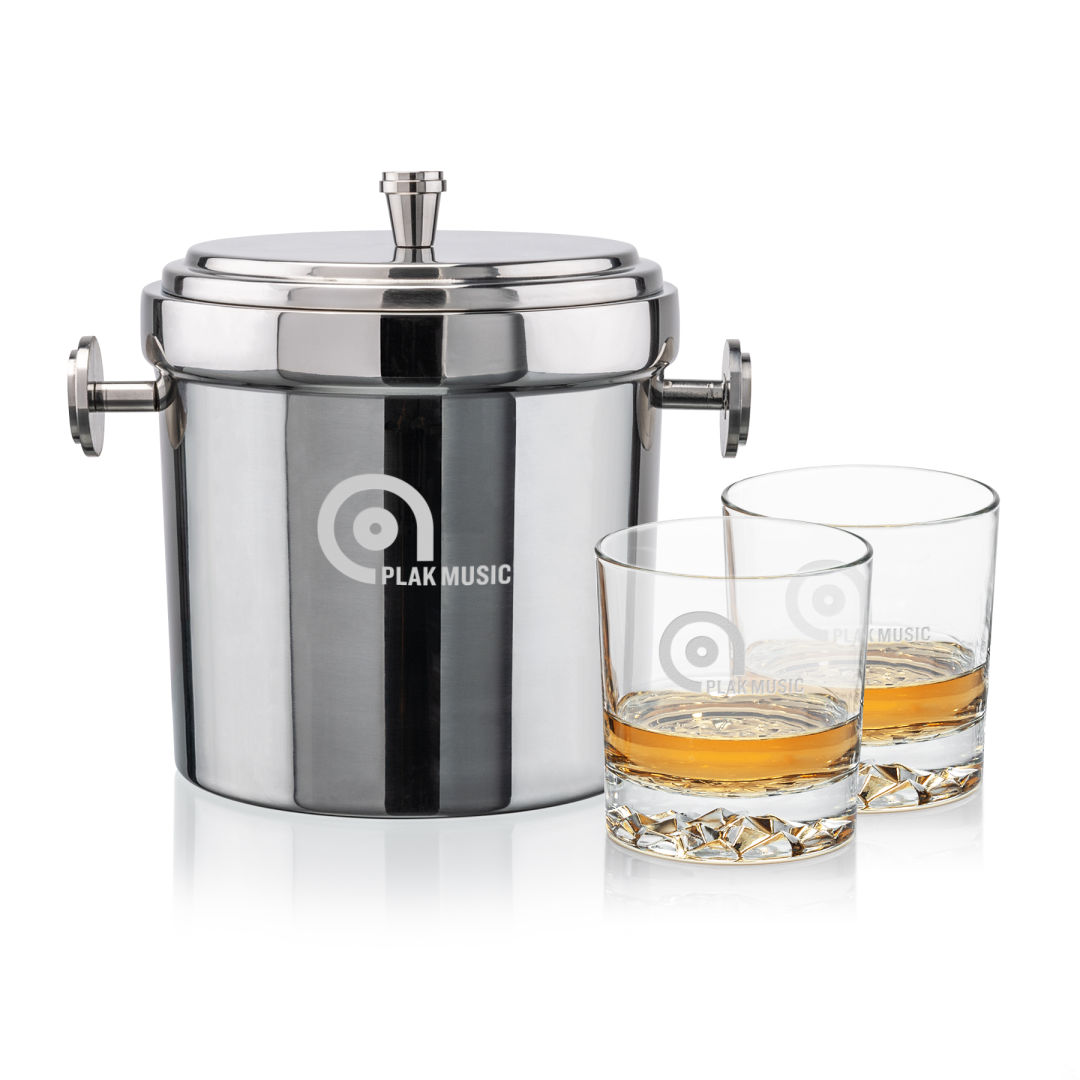 Milano Ice Bucket & Cassidy On-the-Rocks Set 1