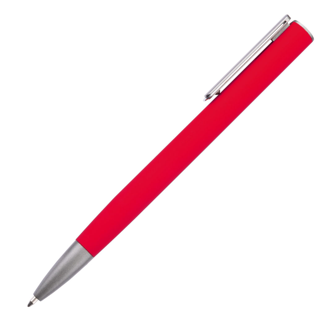 Leopold Recycled Aluminum Ballpoint Pen - Red (Blank)