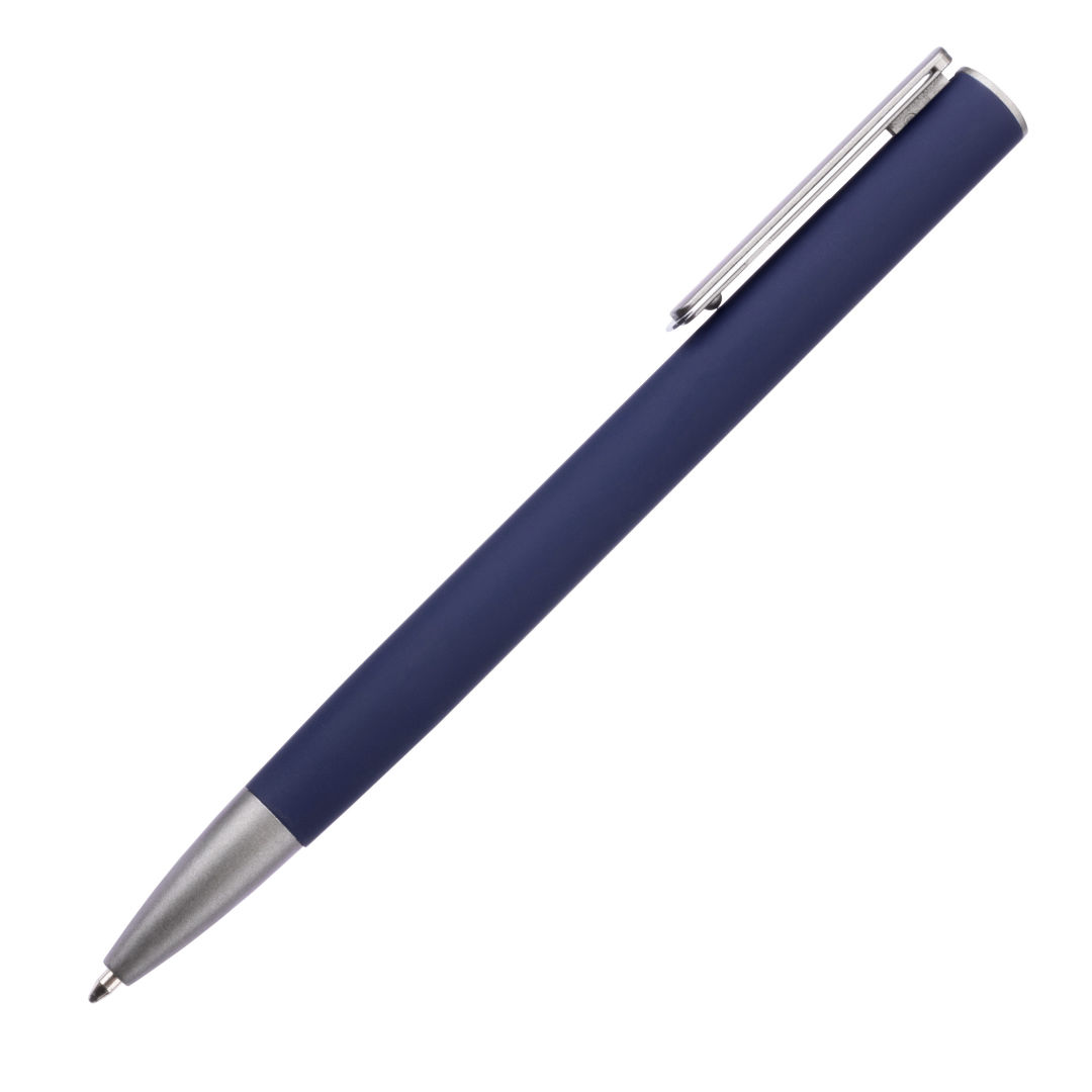 Leopold Recycled Aluminum Ballpoint Pen - Blue (Blank)