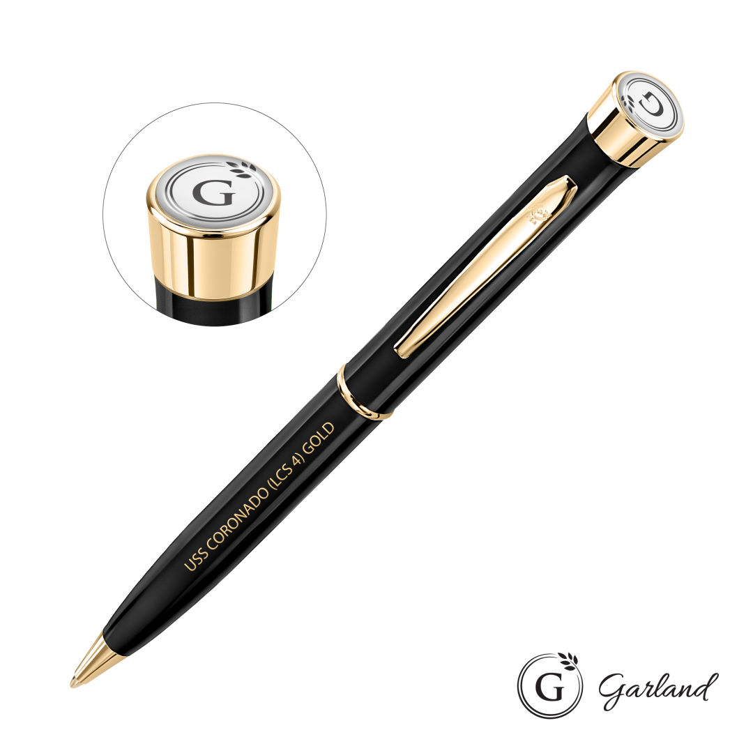 Garland® Color Twist Ballpoint Pen - Gold Accent 1