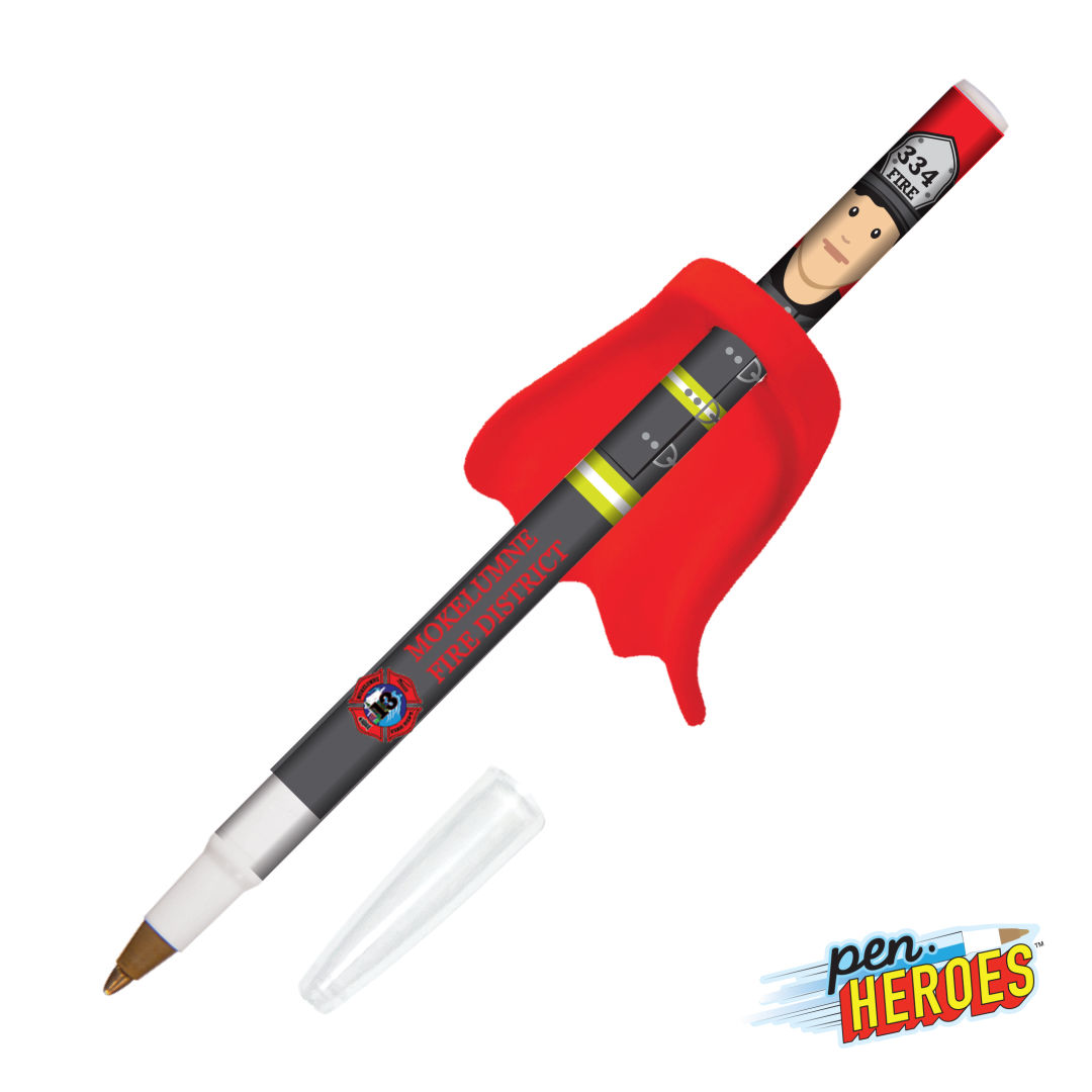 Pen Heroes™ Hometown Series Male w/Cape Pen 1
