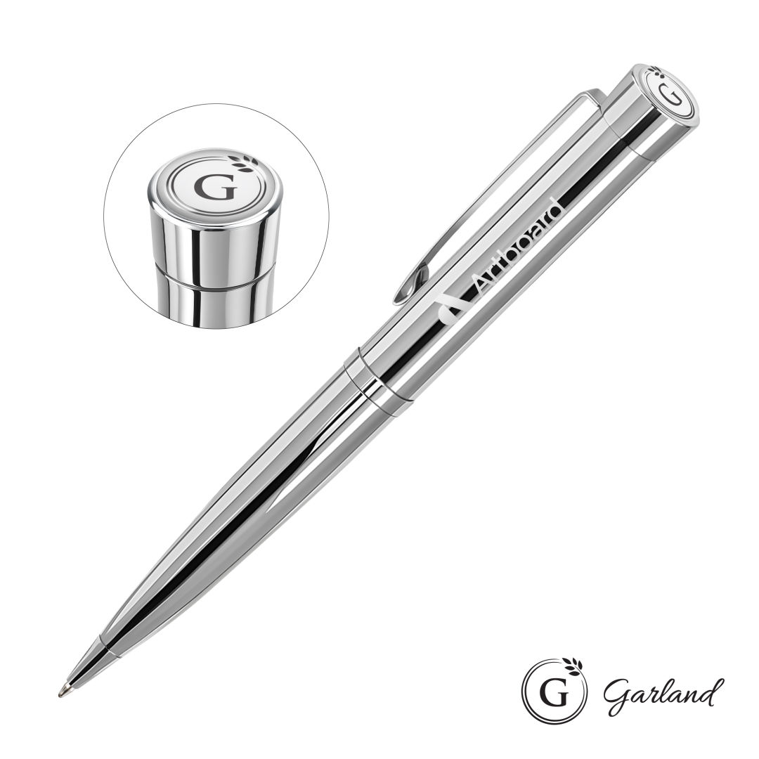 Garland® Executive Signature Twist Pen - Chrome 1